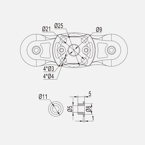 Hélice Plegable Fluxer-pro26.2x8.5in