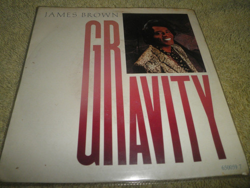 Disco Vinyl Importad 45 Rpm 7'' James Brown - Gravity (1986)