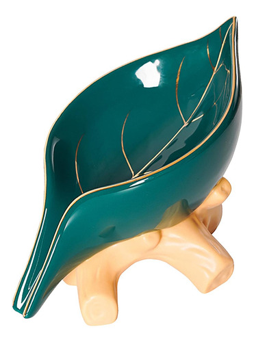 Jabonera De Cerámica Para Encimera Con Soporte Para Verde