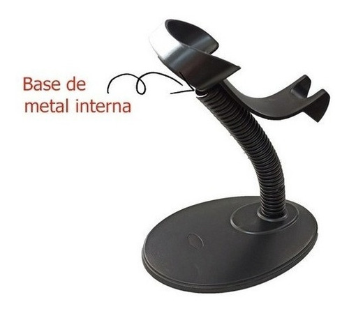 Imagen 2 de 5 de Lector Escaner Pistola Codigo De Barra Cable Usb Base Metal