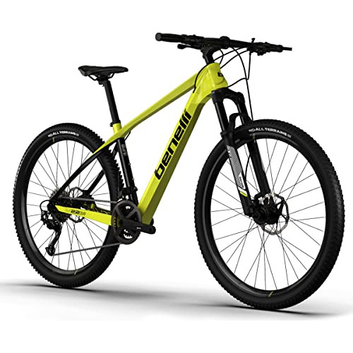 Bicicleta De Montaña Benelli Carbon 29 , 18 Vel., Frenos Dis