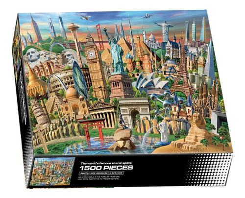 Puzzle Monumentos 1500 Piezas