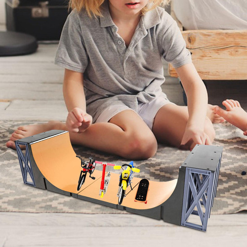 5 Uds Diapasón Rampas De Skate Monopatín Parque Diapasón