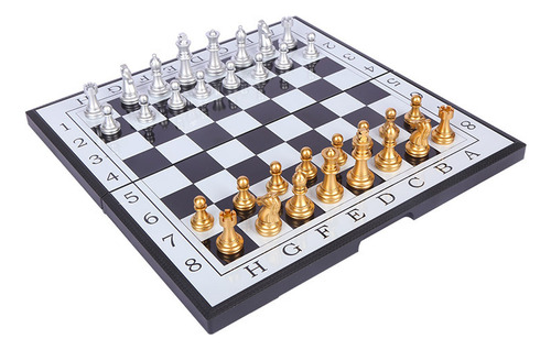 National Elephant - Medium 25*25cm Gold And Silver Chess