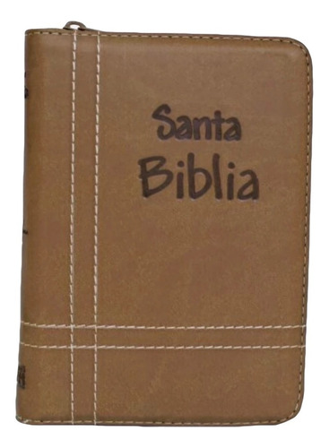 Biblia Reina Valera 1960 Mediana Cierre Café Letra Mayor