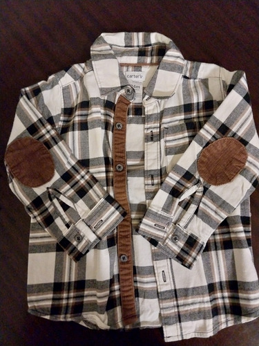 Camisa Carter's Niño Escosesa