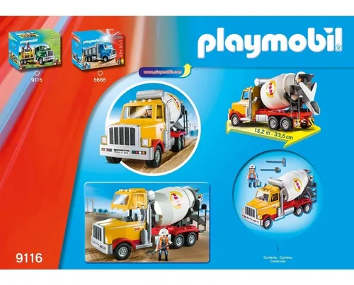 Revolvedora playmobil sales
