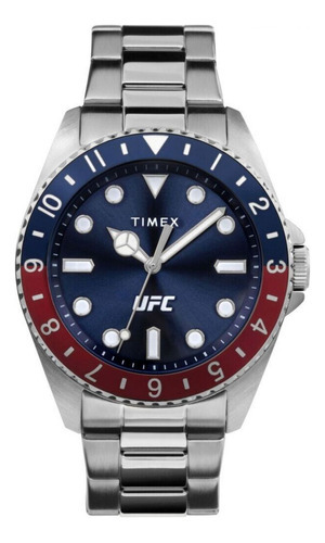 Reloj Para Hombre Timex Ufc debut Tw2v56600 Plateado