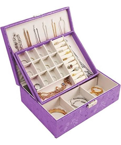 Joyero Hivory Para Mujer ~ Caja Organizadora De Joyas Para N