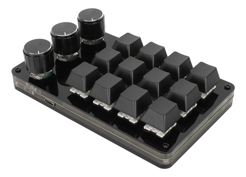 Mini Teclado De 12 Teclas Com 3 Botões Custom Programme Hot