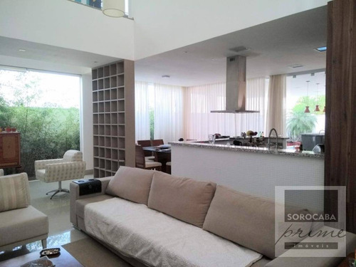 Imagem 7 de 30 de Sobrado Com 3 Dormitórios, 371 M² - Venda Por R$ 2.000.000,00 Ou Aluguel Por R$ 13.000,00/mês - Condomínio Residencial Giverny - Sorocaba/sp - So0110