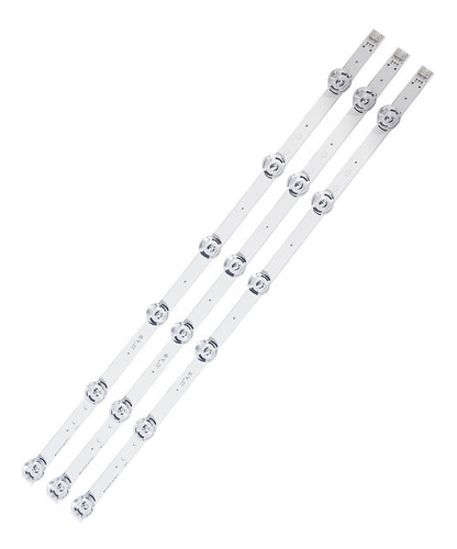 Kit Barras Led Compatível 32lb560b 32lf595b 32lf620 Aluminio