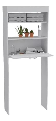 Modulo Organizador P/baño Armable Malaga Blanco Excelsior