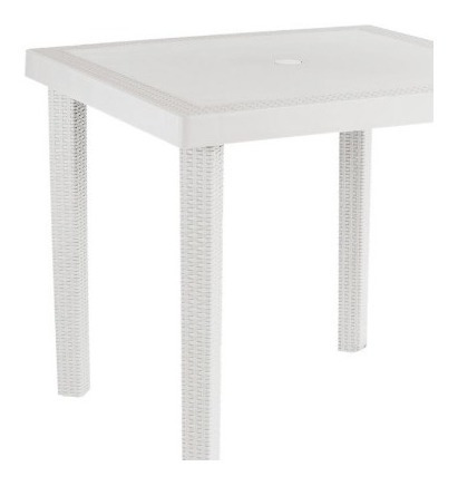 Mesa Infinity Plástica Blanca #pe