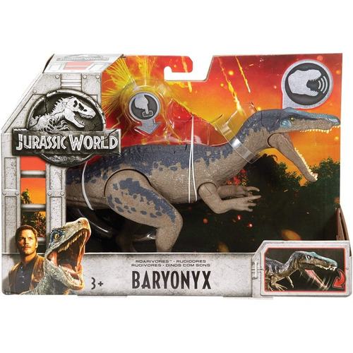 Baryonyx Jurassic World Park Roarivores Rugidores Mattel