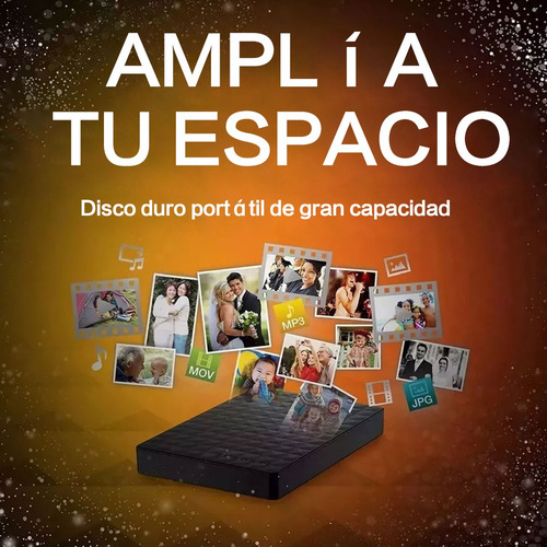 Disco Duro Externo U Hd 4tb Barato Expansion Negro