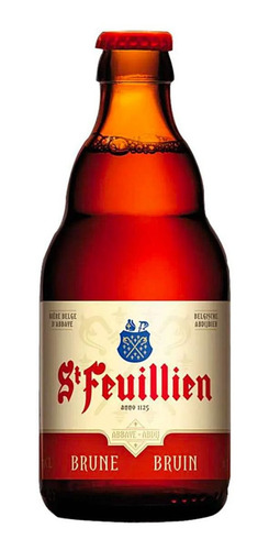 Imagem 1 de 1 de Cerveja St Feuillien Brune Ale Belga 330 Ml