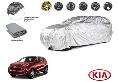 Funda Cubreauto Afelpada Premium Kia Sportage 2.4l 2018