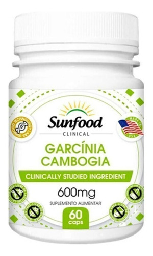 Garcinia Cambogia 600 Mg 60 Cápsulas 