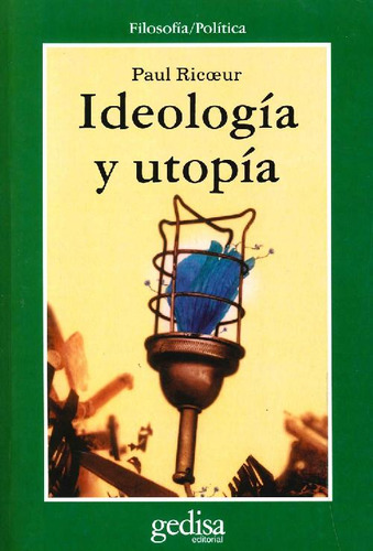 Libro Ideología Y Utopía De Paul Ricoeur