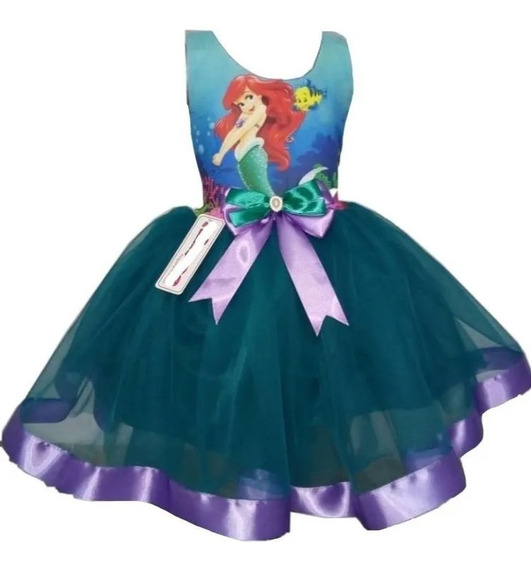 Vestido De La Sirenita Ariel | MercadoLibre 📦 Vestido De La Sirenita Ariel | MercadoLibre 📦