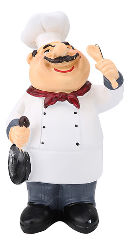 Figura De Resina American Vintage Country Happy Chef Home