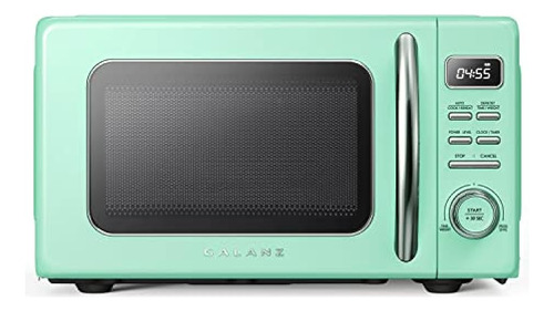 Galanz Glcmkz11gnr10 Retro Encimera Horno Microondas Con Aut