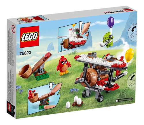 Set De Construcción Lego The Angry Birds 75822 168 Piezas En Caja