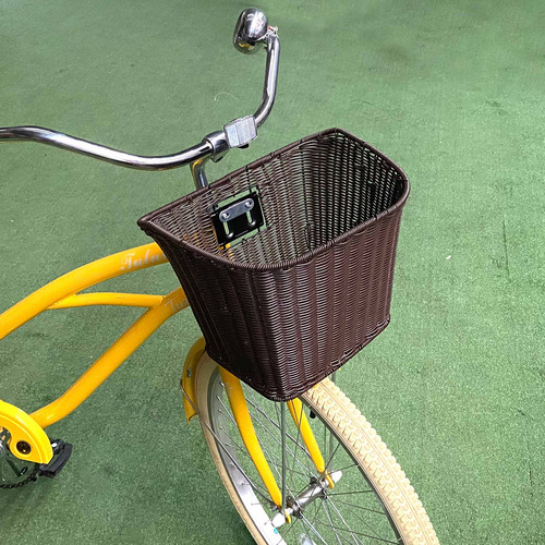 Canastilla Canasta Para Bicicleta R26 Con Soporte Mariluz