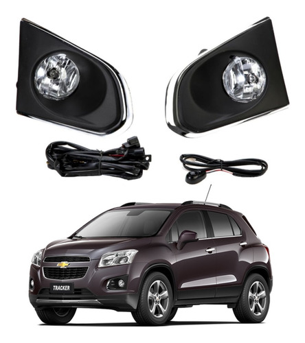 Kit De Neblineros Chevrolet Tracker 2013 - 2015 + Luces Led