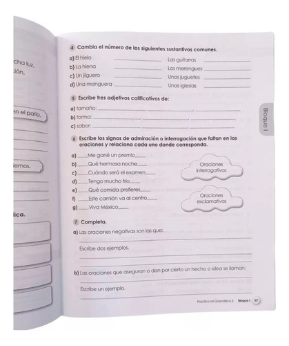 Practico Mi Gramática 2° Cuaderno De Trabajo / Primaria