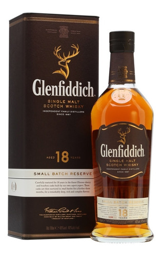 Whisky Glenfiddich 18 Años. 750ml. - Envío Gratis!