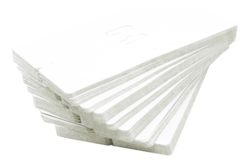 Solapa De Papel Branca Para Pendurar Produto 9x16 Cm 1000 Un
