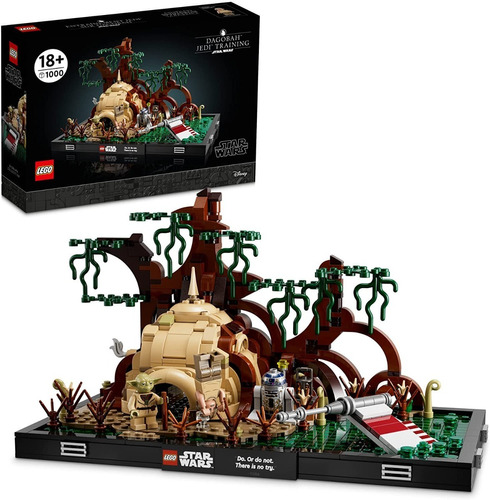 Lego Starwars 75330 Diorama: Entrenamiento Jedi En Dagobah