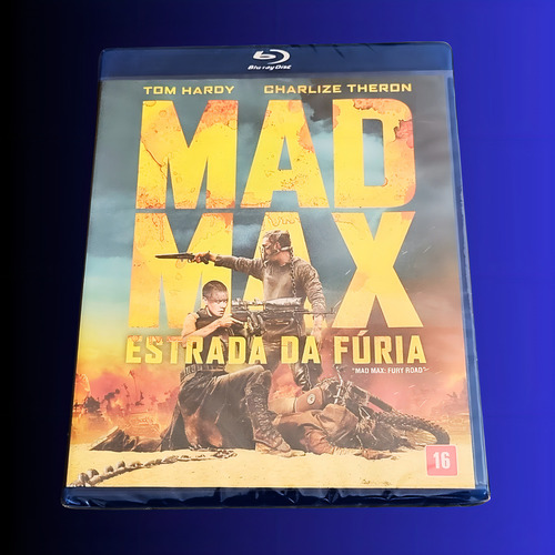 Blu-ray Mad Max - Estrada Da Fúria - Original & Lacrado