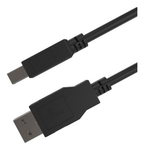 Imagen 3 de 5 de Cable Usb 2.0 Impresora Datos 3 M Xtech A-macho A B-macho