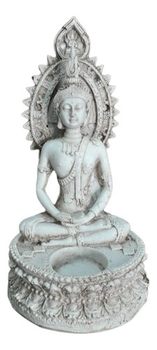 Buda Mudra Dhyana Decoracion Hogar Porta Vela 