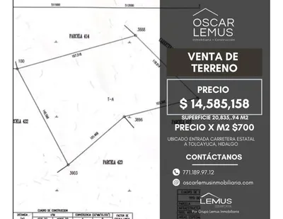 Terreno en venta