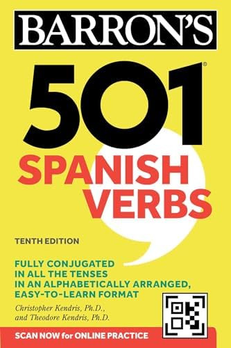 Libro: 501 Spanish Verbs, Tenth Edition (barronøs 501 Verbs)