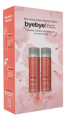 Kit Cadiveu Essentials Bye Bye Frizz Shampoo + Condicionador