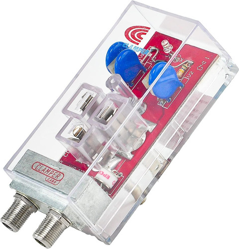 Protector Contra Rayos Contacto Eléctrico Coaxial E-clamper