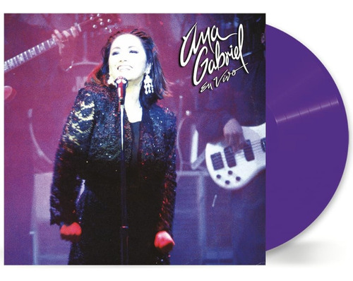 Ana Gabriel - En Vivo - 2 Lp's Vinyl ( Morado Purple ) Nuevo