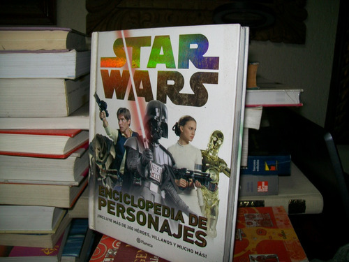 Libro Enciclopedia De Personajes Star Wars 200 Heroes Y Vill