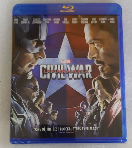 Blu Ray Captain America Civil War Marvel Dc Original 