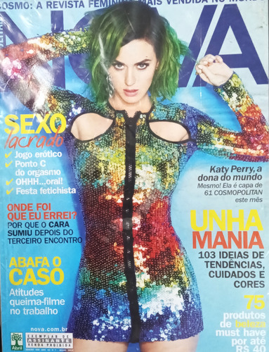 Katy Perry Revista Nova/cosmopolitan -otimo Estado (Usado)