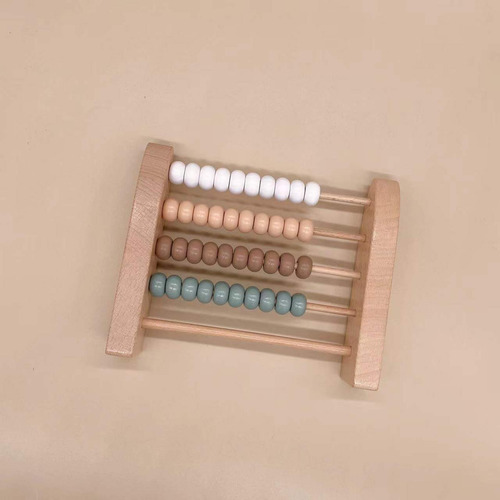 Calculadora De Madera Abacus Juguetes Educativos Regalos
