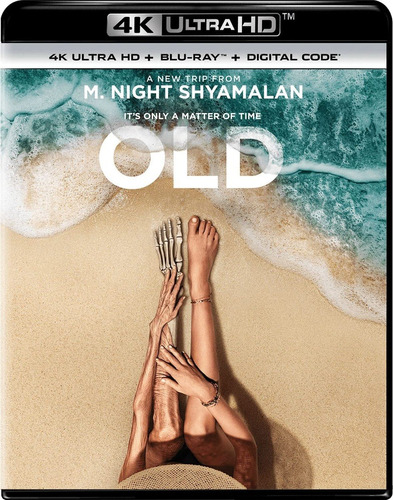 Viejos Old M Night Shyamalan Pelicula 4k Uhd + Blu-ray
