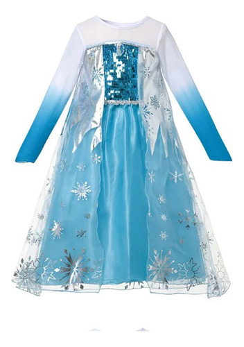 Disfraz De Elsa De Frozen Queen Para Niña Y Princesa