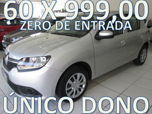 Renault Sandero Zero De Entrada Trabalhe Em Aplicativo Uber