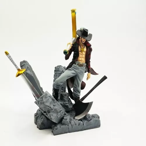 Figura De Ação One Piece Dracule Mihawk Pop Excelent Model 2